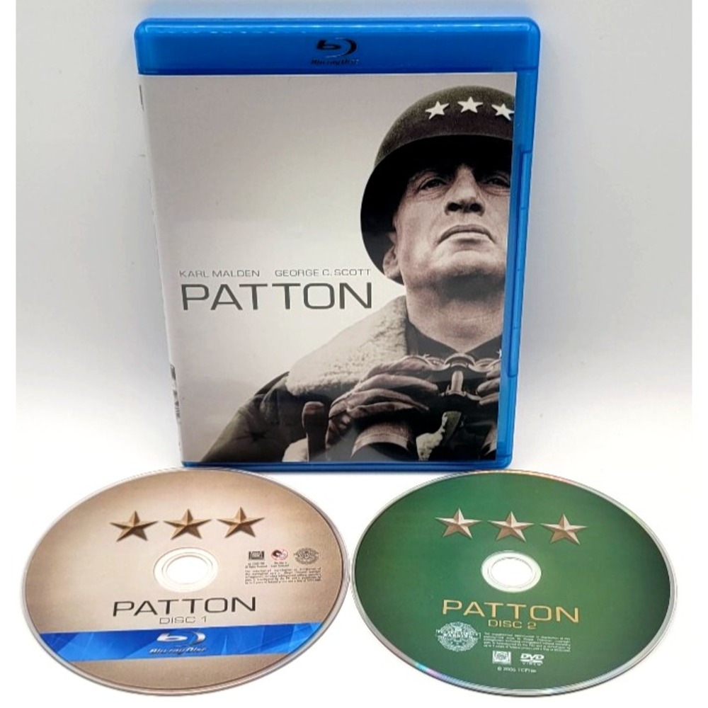 Patton (Blu-ray Disc, 2009, 2-Disc Set) GEORGE C SCOTT